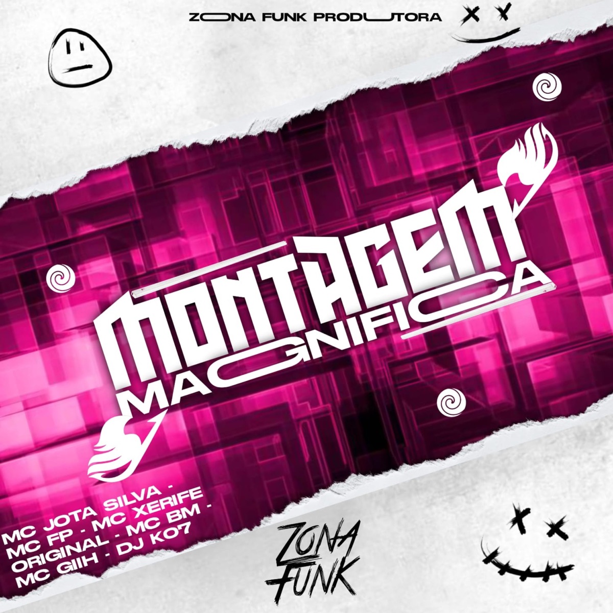 MONTAGEM MAGNÍFICA - Single by MC JOTA SILVA, MC BM, DJ K07, MC XERIFE ORIGINAL, MC GIIH & MC FP album cover