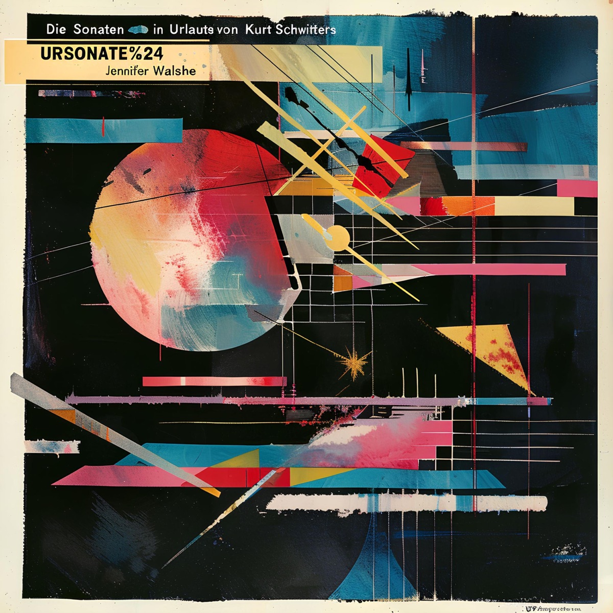 URSONATE$ by Kurt Schwitters & Jennifer Walshe album cover
