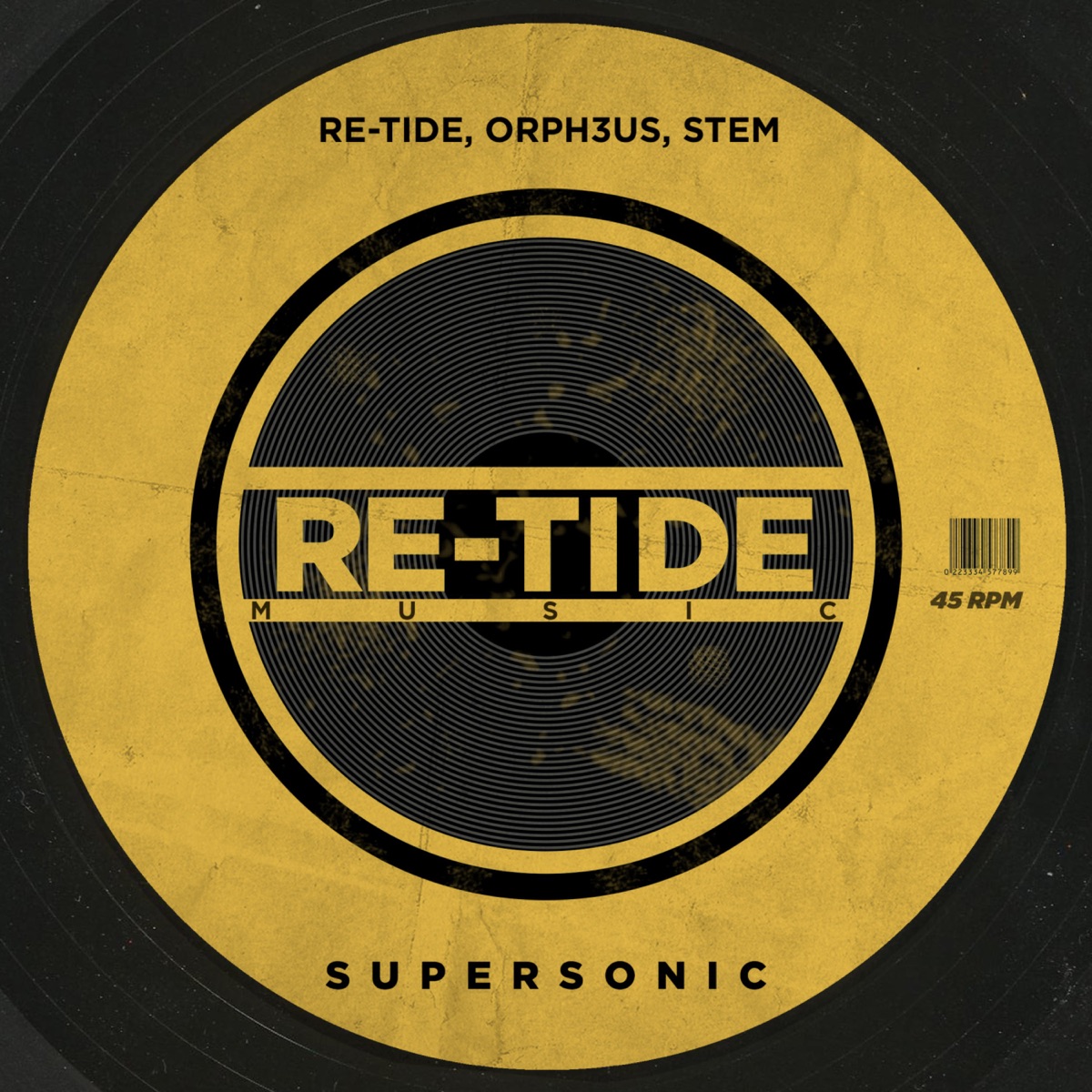 Supersonic - Single by Re-Tide, ORPH3US & Stem album cover