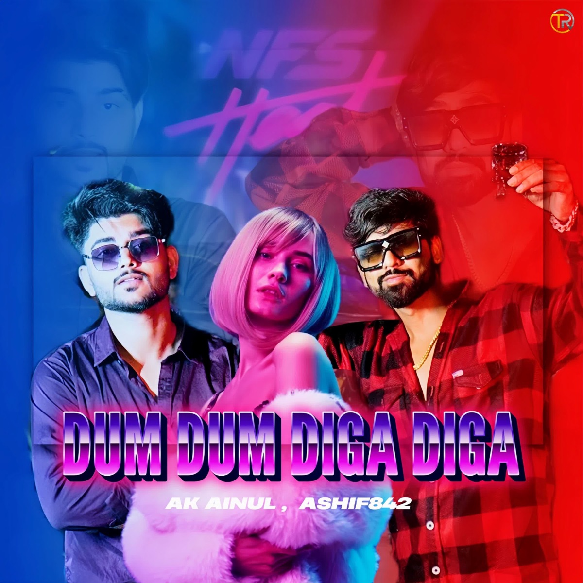Dum Dum Diga Diga - Single by Ak Ainul & Ashif842 album cover