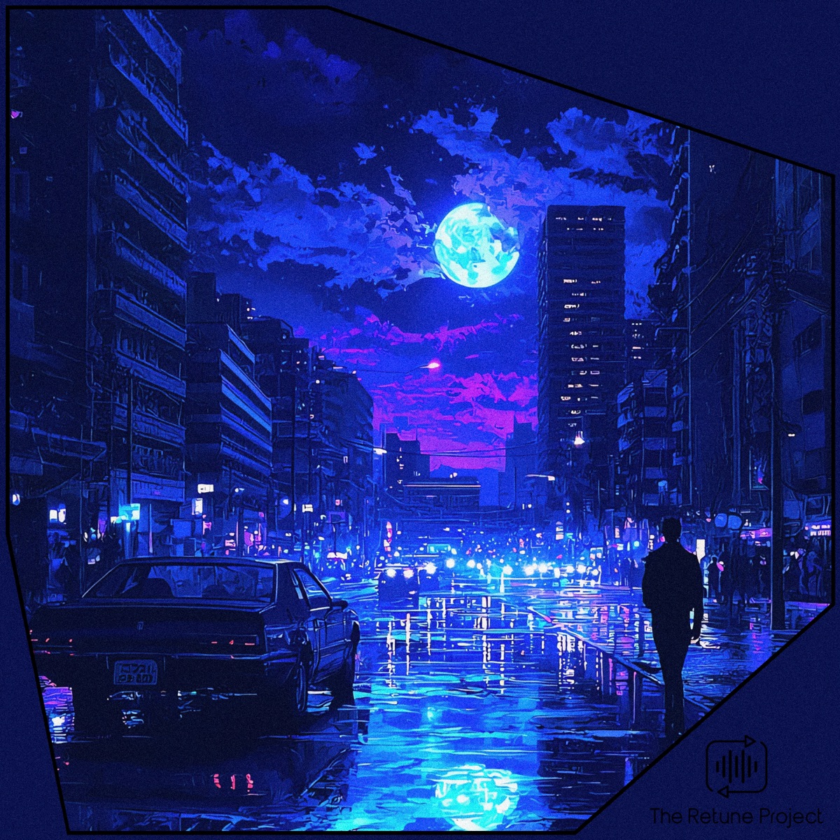 Blue Nights - Single by alhivi, Erwin Do & The Retune Project album cover