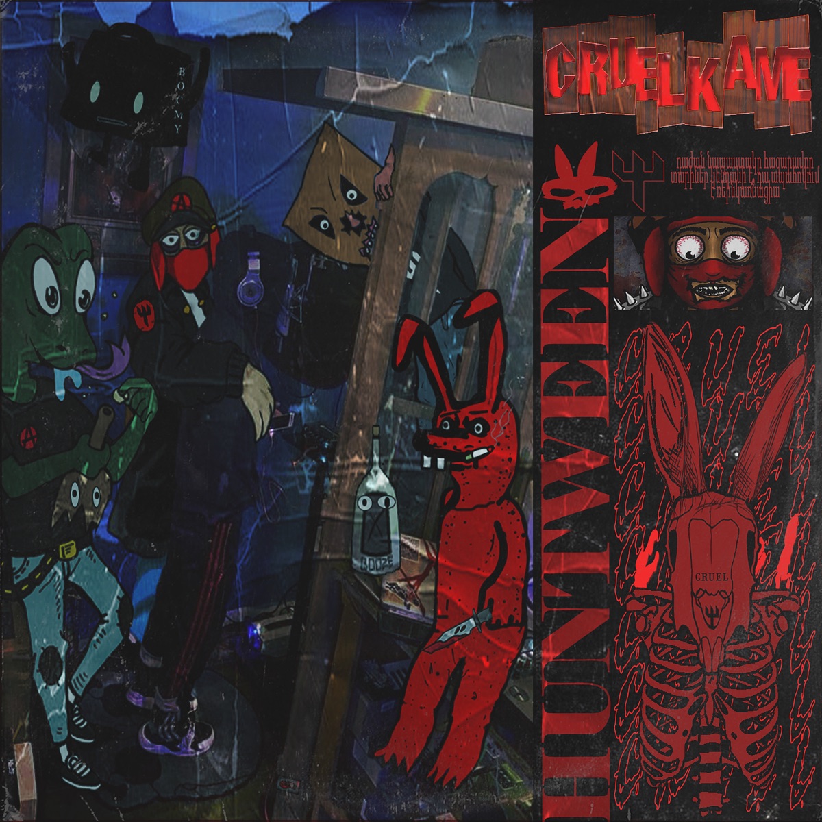 Huntween - Single by CRUELKAME & R4ID album cover
