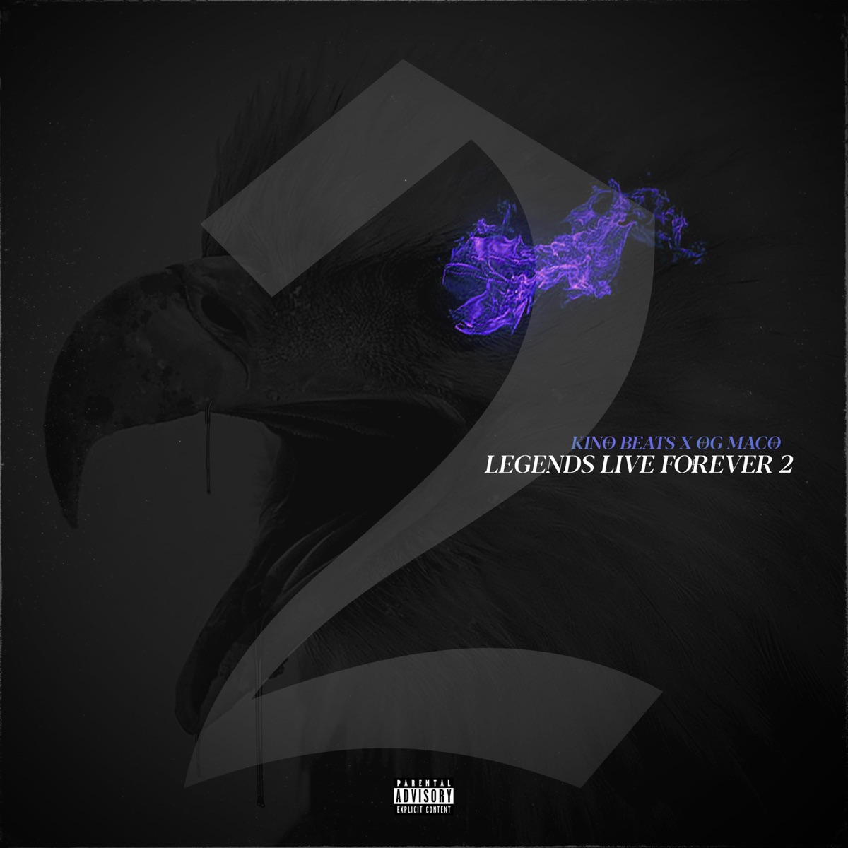 Legends Live Forever 2 by Kino Beats & OG Maco album cover