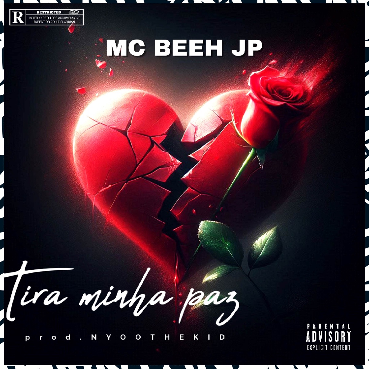 Tira Minha Paz - Single by Mc Beeh JP & NYOTHEKID album cover