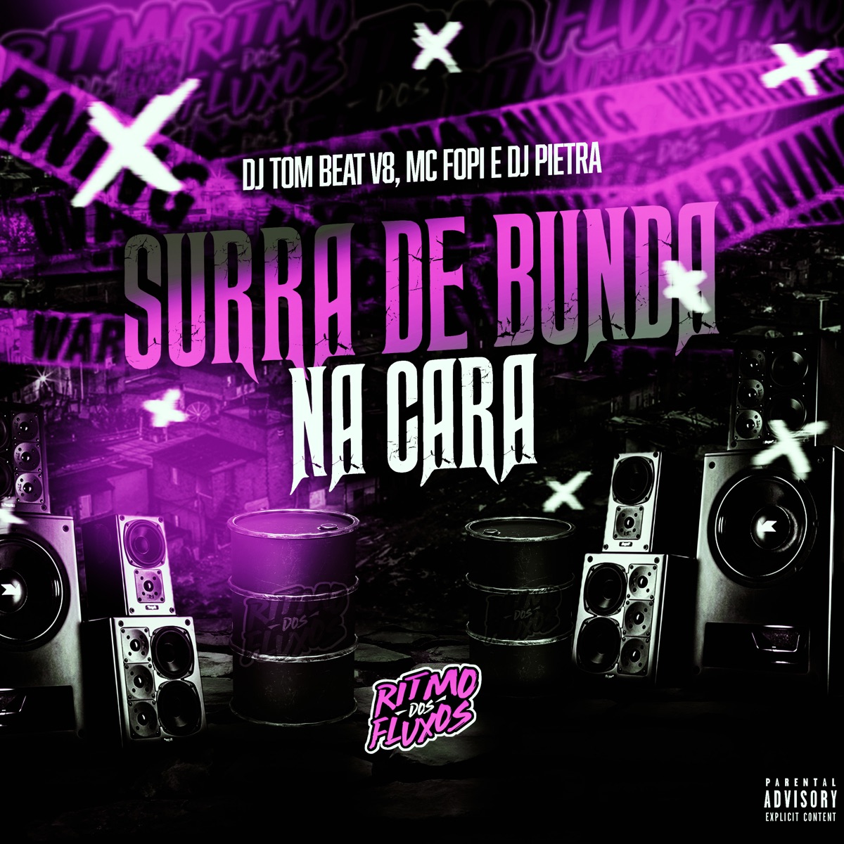 Surra de Bunda na Cara (feat. Dj Khalifa) - Single by Mc Fopi, DJ Pietra & MC TOM BEAT V8 album cover