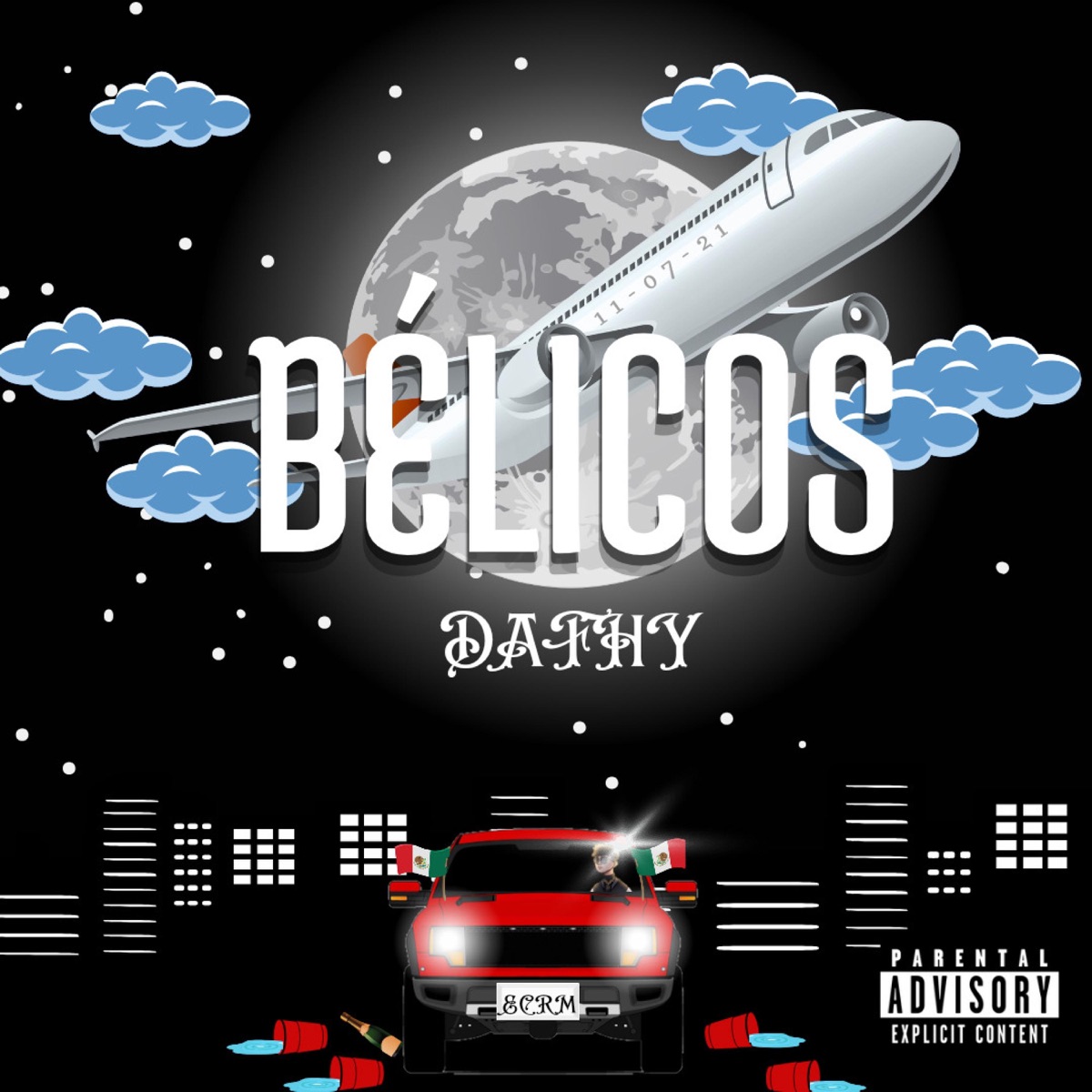 Bélicos - Single by Dafhy album cover