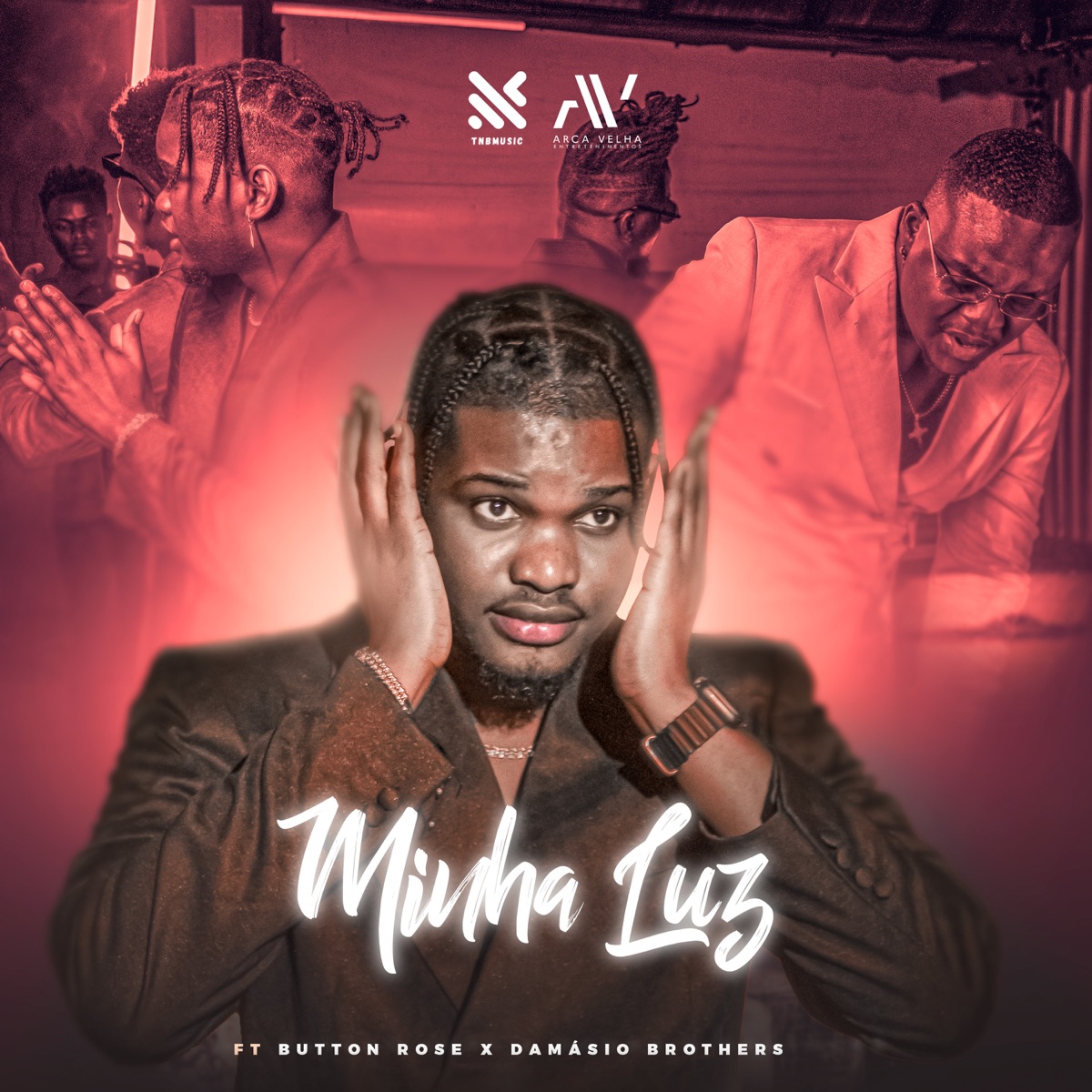 Minha Luz - Single by Teo no Beat, Button Rose & Damásio Brothers album cover