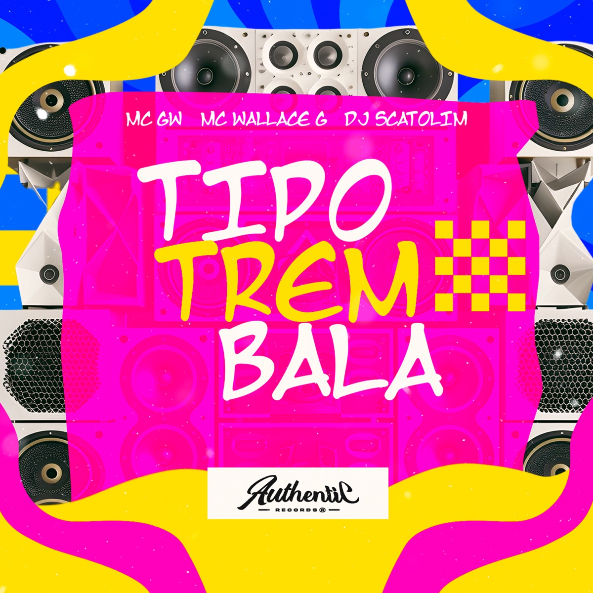 Tipo Trem Bala (feat. MC GW & Mc Wallace G) - Single by dj Scatolim album cover