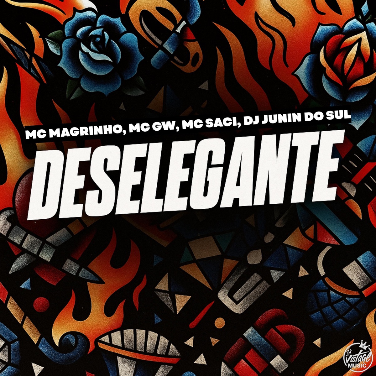 Deselegante - Single by DJ Junin Do SuL, Mc Magrinho, Mc Gw & MC Saci album cover