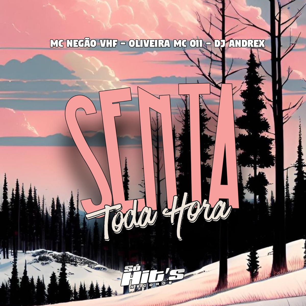 Senta Toda Hora - Single by DJ ANDREX, Mc Negão VHF & Oliveira Mc 011 album cover