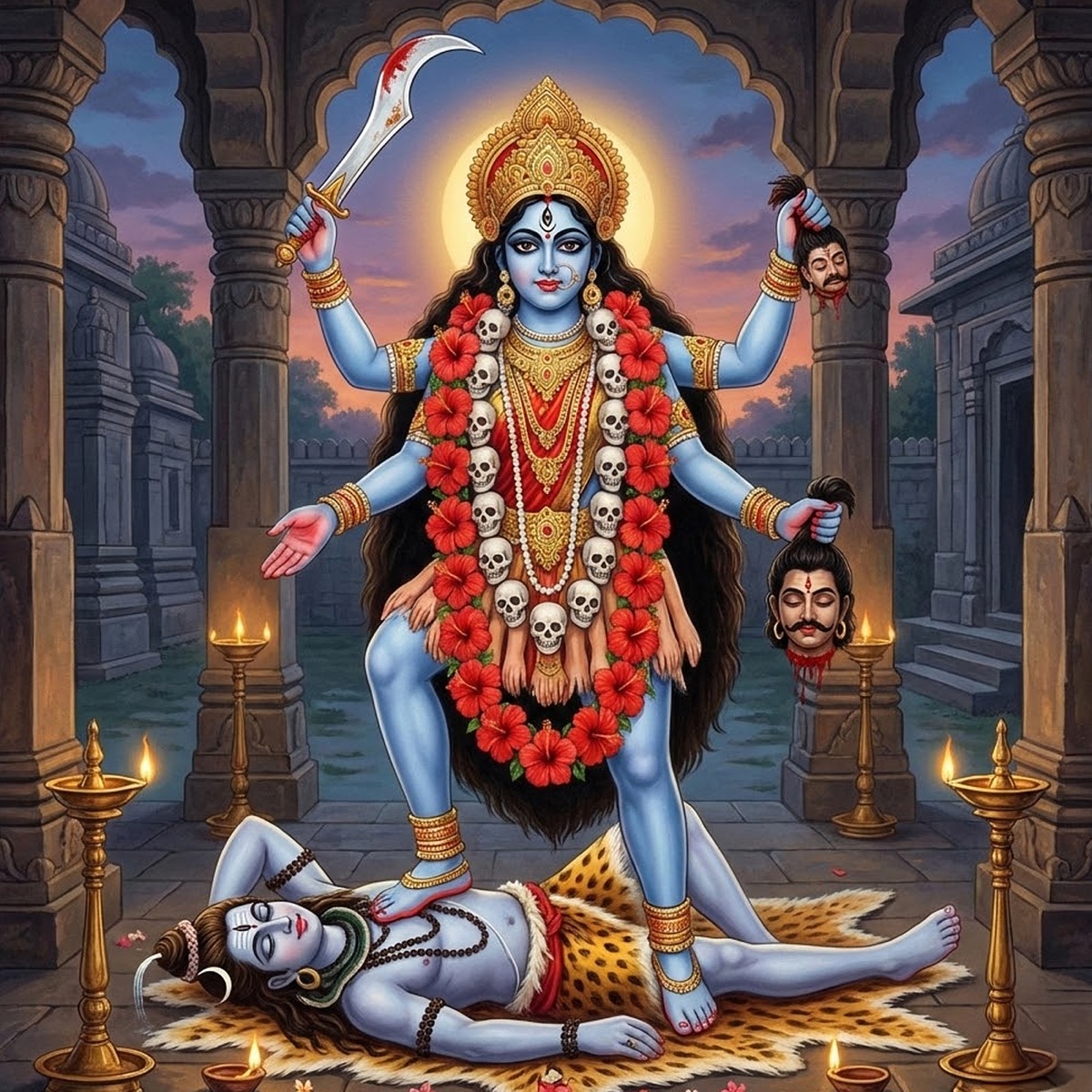 Maa Kaali (Gayatri Mantra) by Saurabh Vaibhav & Nihira Joshi album cover