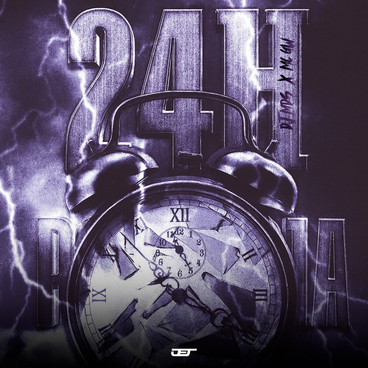 24 HORAS POR DIA - Single by DJ MDS & Mc Gw album cover