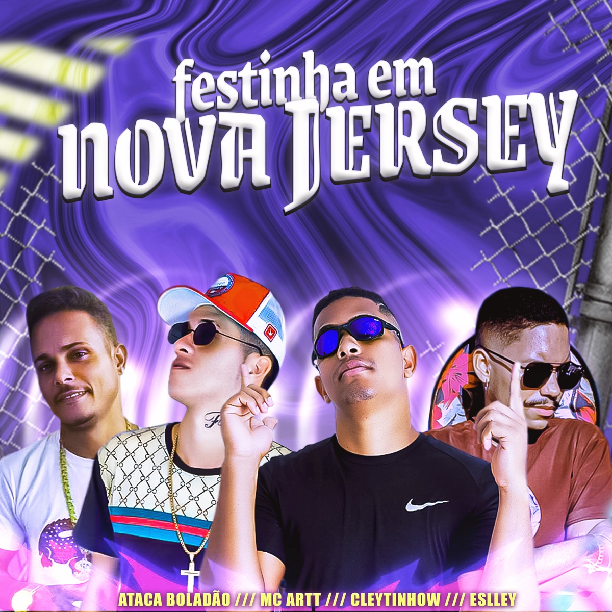 Festinha em Nova Jersey - Single by Eslley, Cleytinhow, MC Artt & Ataca Boladão album cover