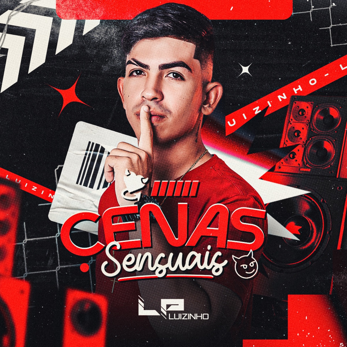Cenas Sensuais - Single by Luizinho LP album cover