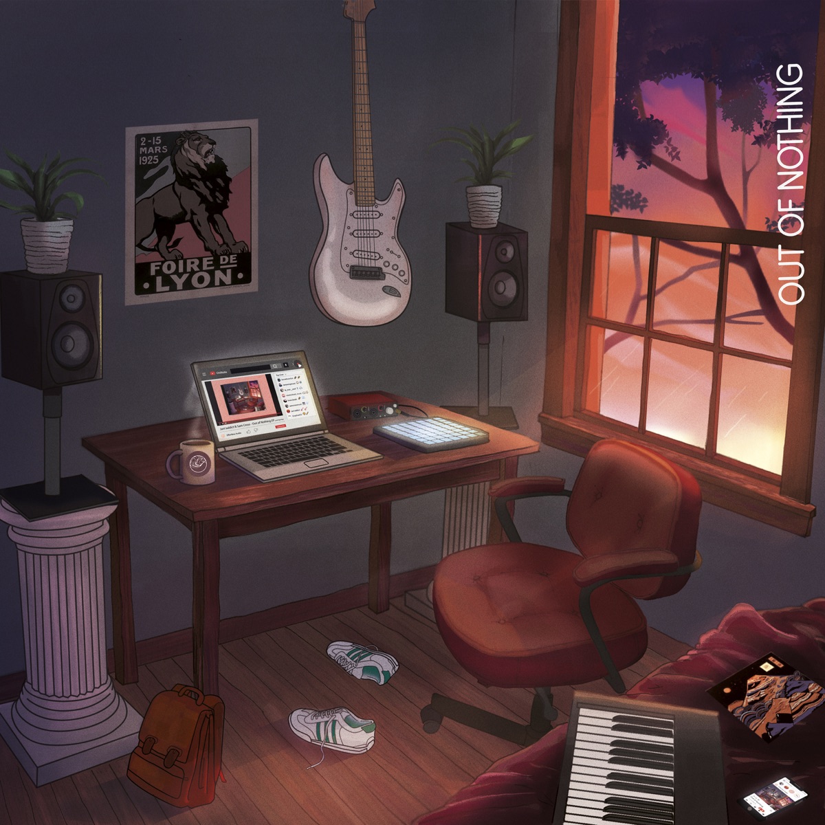 Out of Nothing - Single by Sam Cross, Jam'addict & Farnell Newton album cover