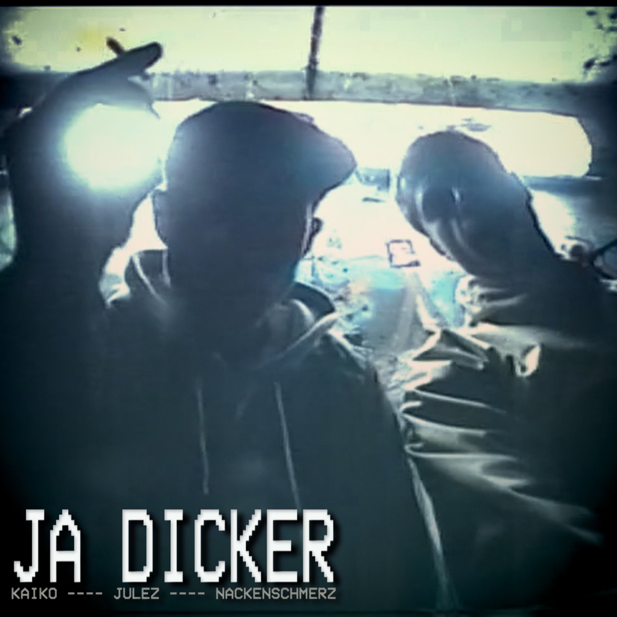 Ja Dicker - Single by Kaiko, Julez & Nackenschmerz album cover