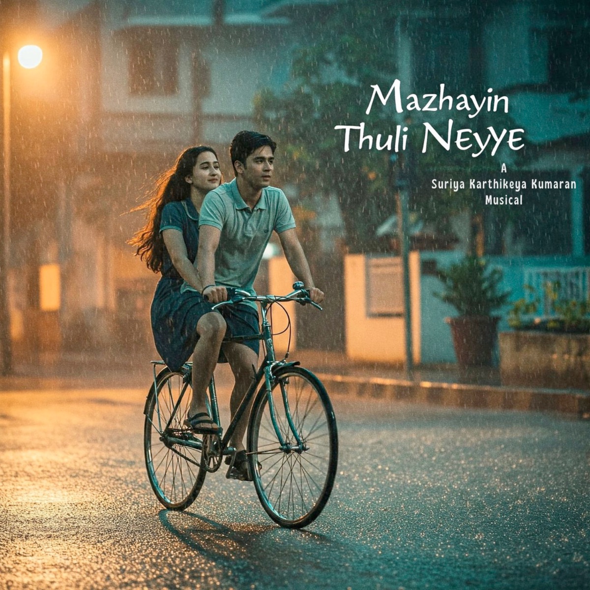 Mazhayin Thuli Neyye - Single by Suriya Karthikeya Kumaran & Suriya Prakash R album cover