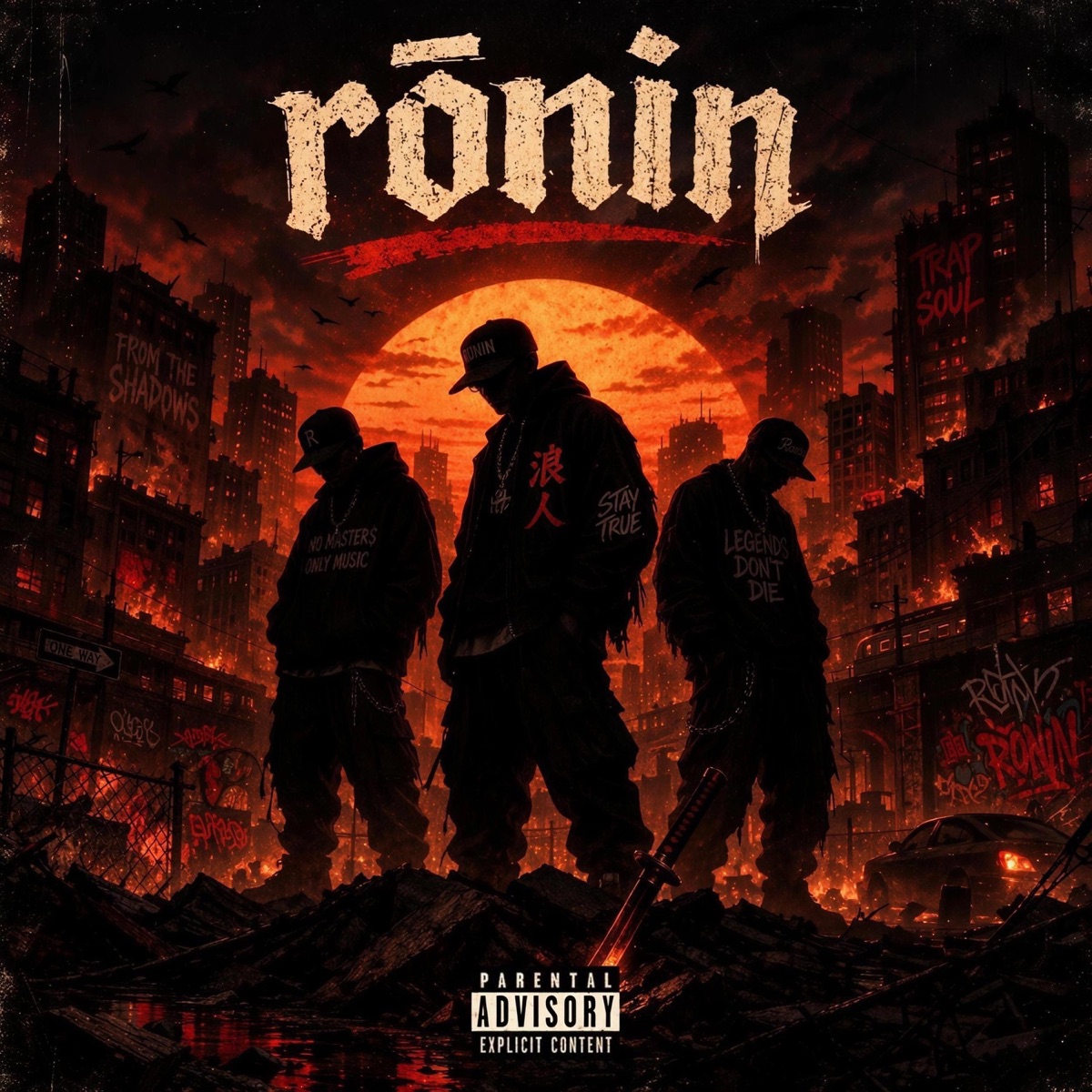 Rōnin (feat. Triebal & Bisacki) - Single by Debece album cover