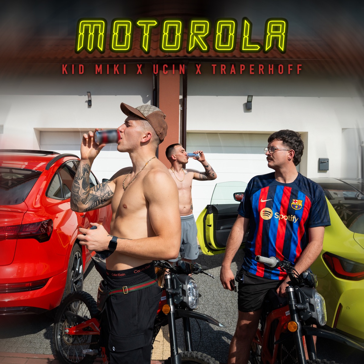 MOTOROLA - Single by Ucin, Kid Miki & Traperhoff album cover