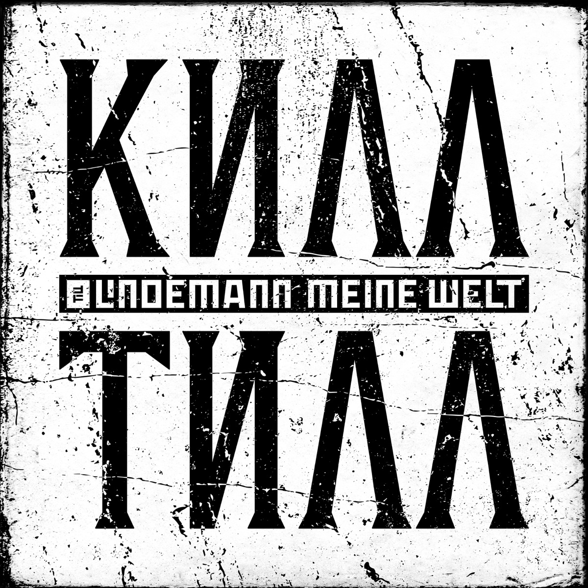 Meine Welt - Single by Till Lindemann album cover