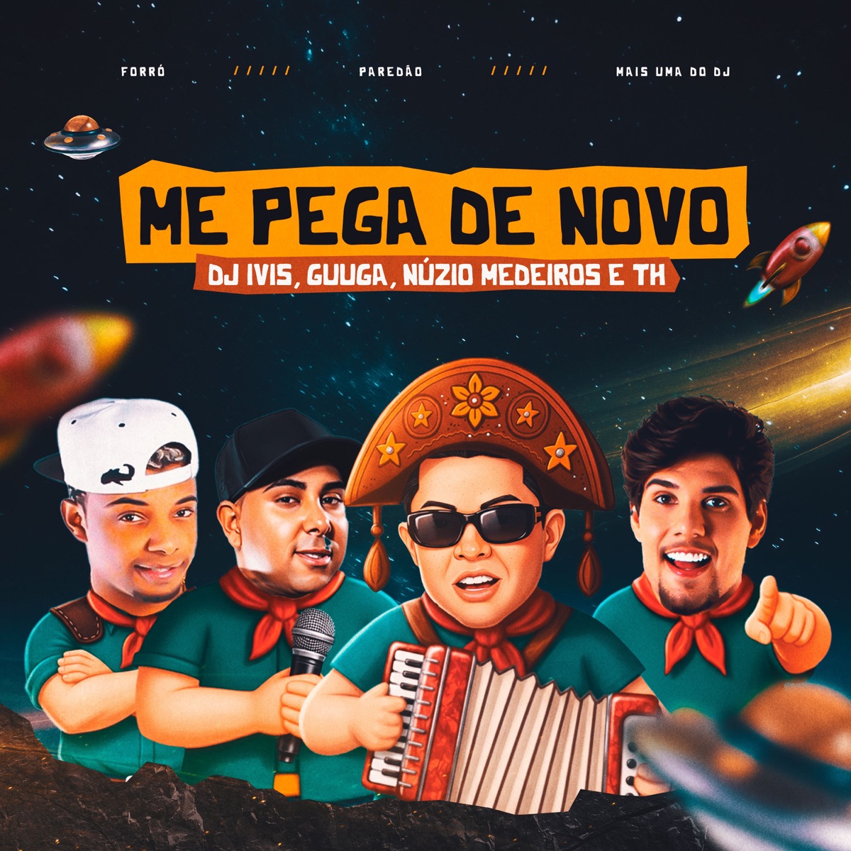 Me Pega de Novo - Single by DJ Ivis, DJ Guuga, Nuzio Medeiros & MC TH album cover