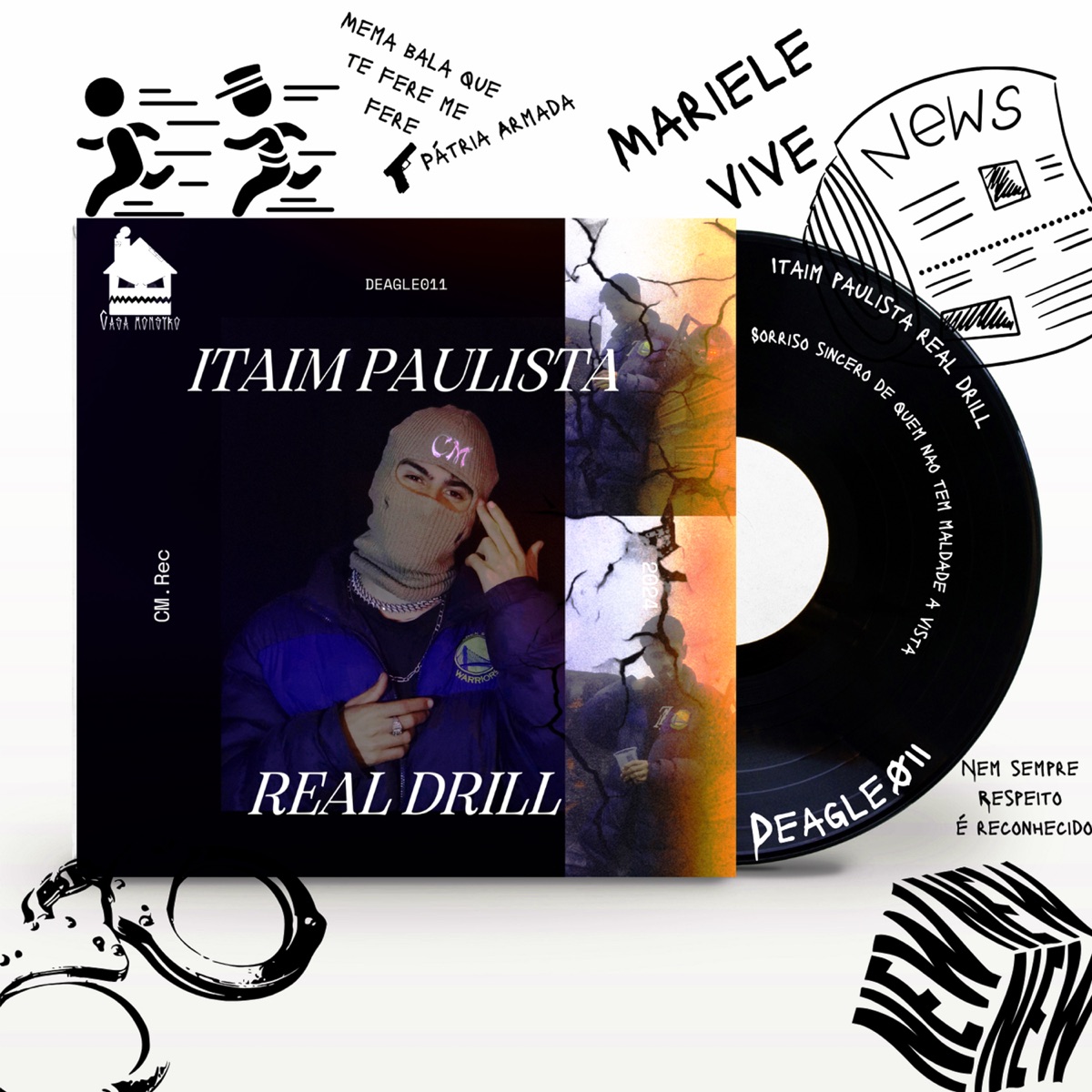 Itaim Paulista: Real Drill - Single by Casa Monstro & Deagle011 album cover