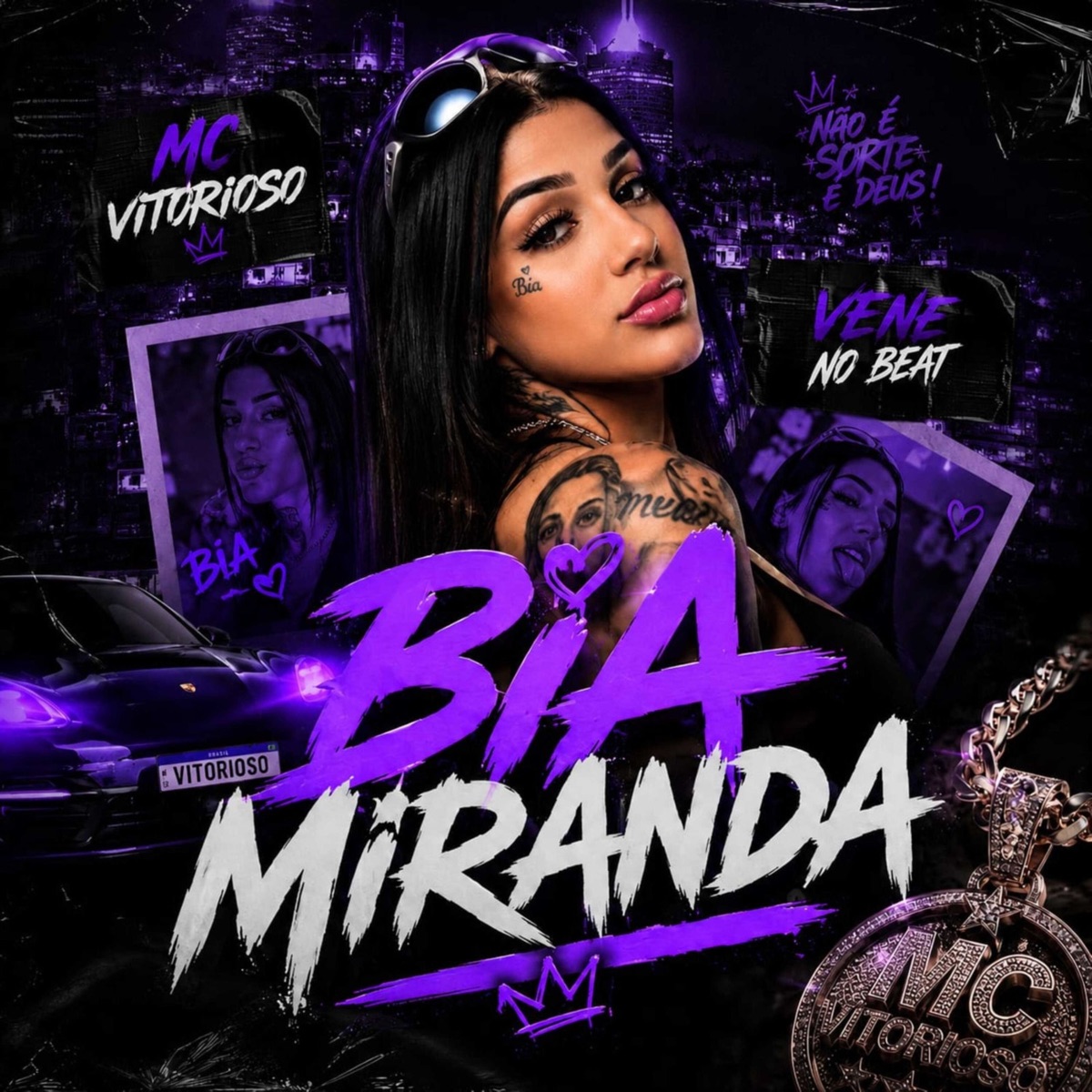 Bia Miranda - Single by Mc Vitorioso & Vene no Beat album cover