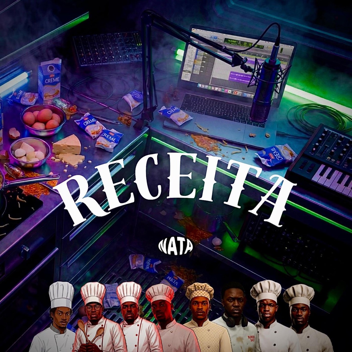 MINA LOKA (feat. Ajli Cobra, Rookie Uno, Saint CM & Junyourboy) - Single by NATA album cover