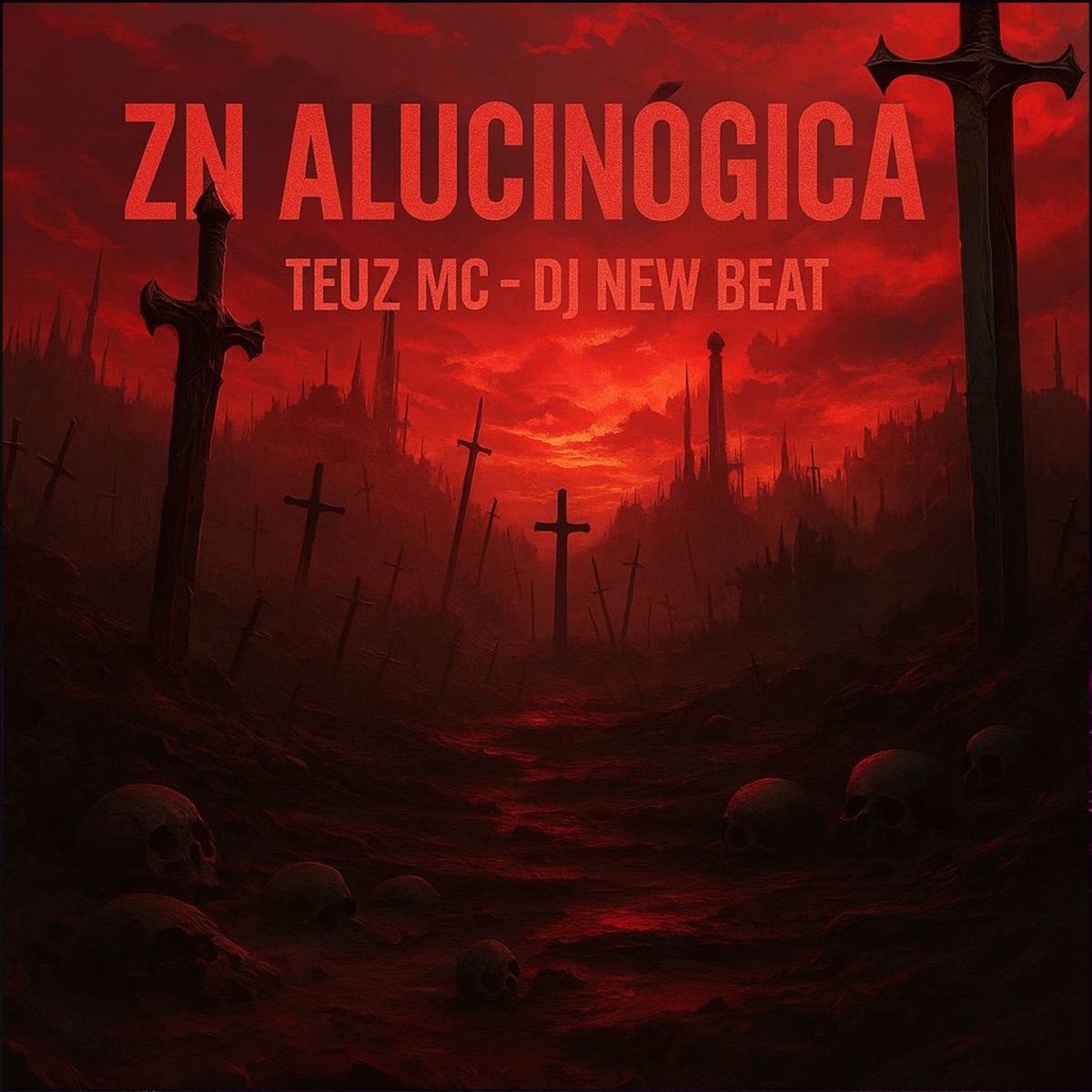 ZN Alucinógica - Single by TEUZ MC & DJ NEW BEAT album cover