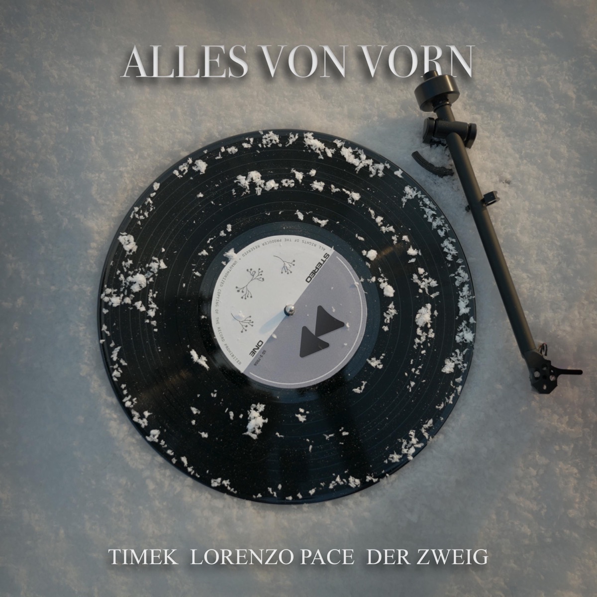Alles von vorn - Single by Timek, Lorenzo Pace & Der Zweig album cover