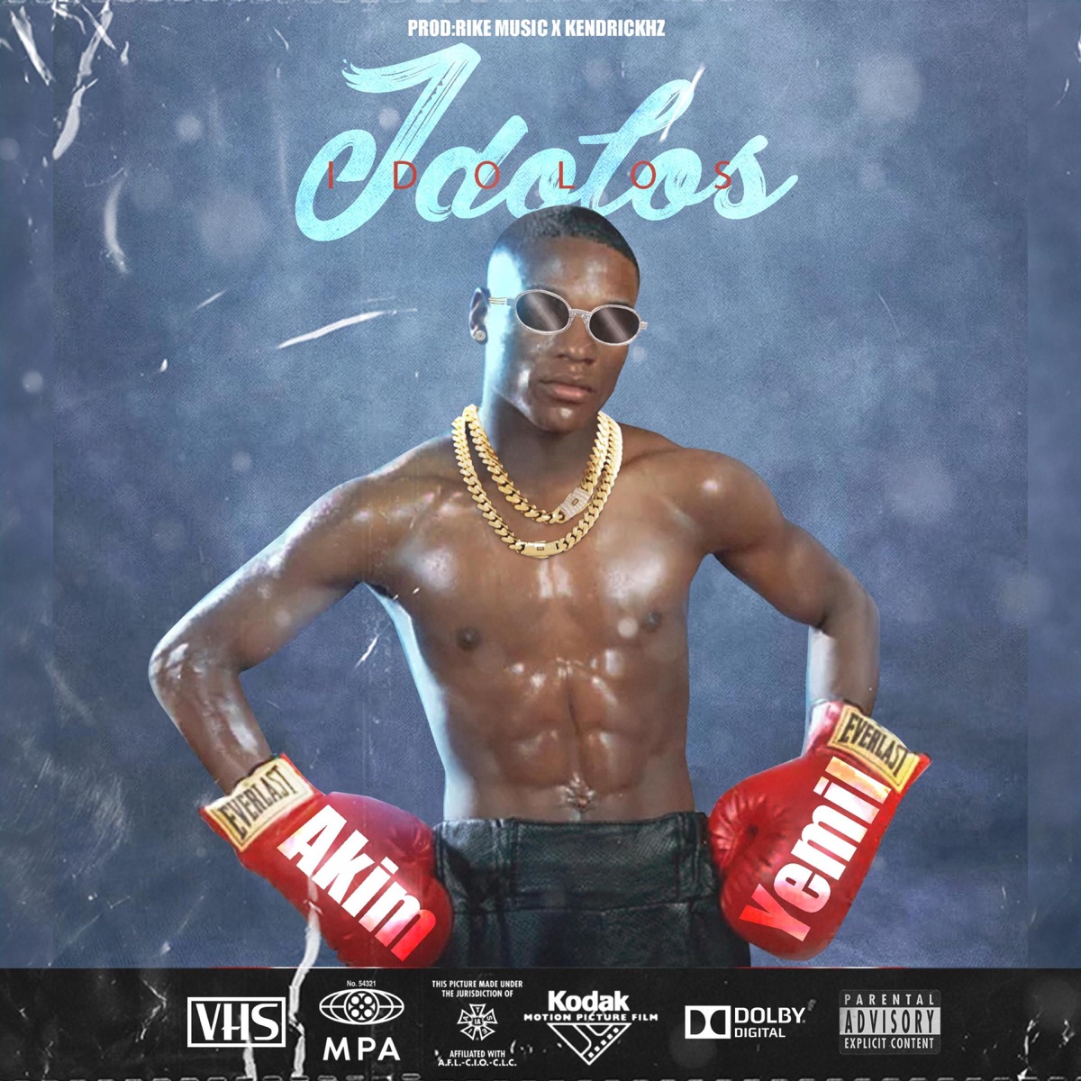 Ídolos (feat. Akim, Yemil & Rike Music) - Single by Kendrickhz album cover