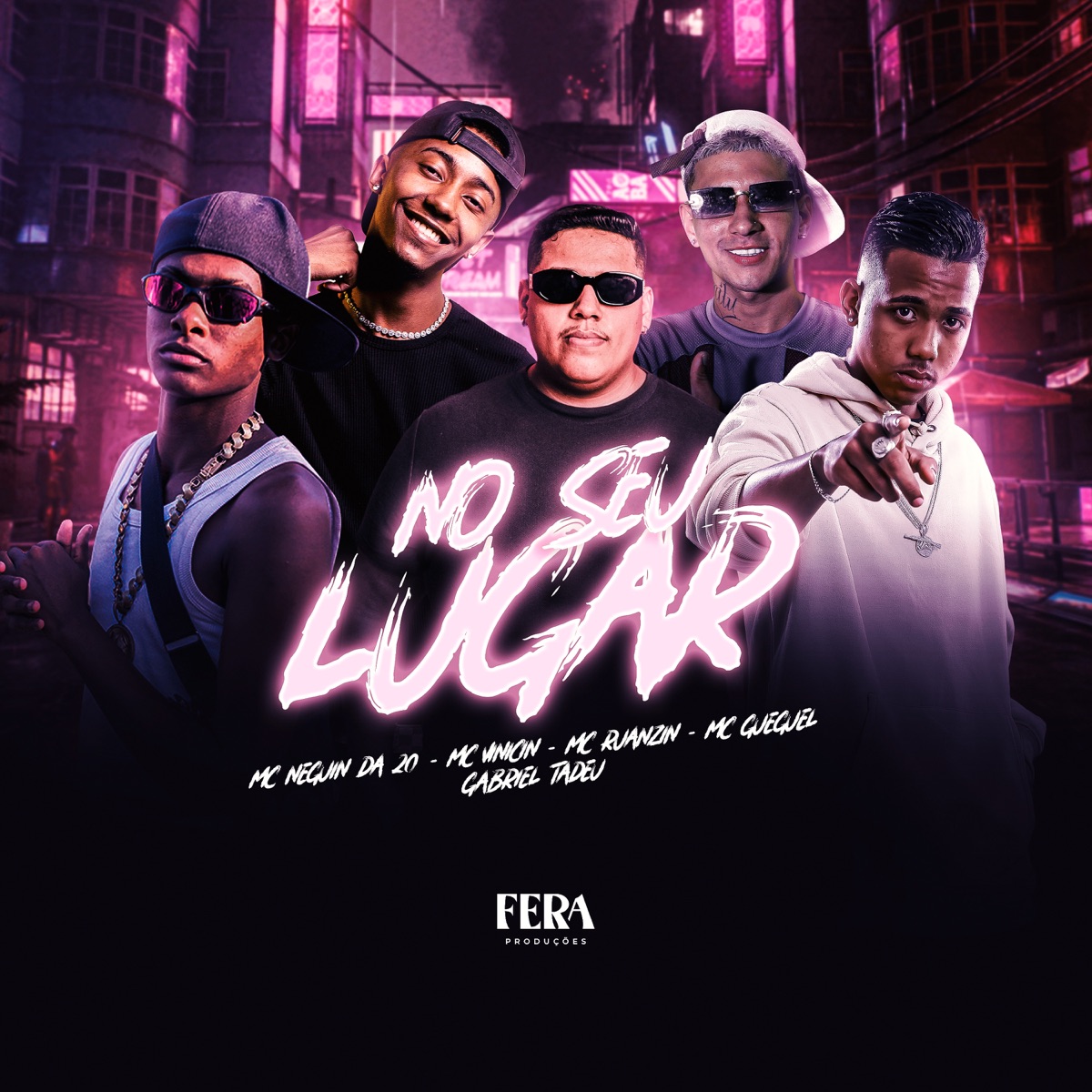 No Seu Lugar (feat. MC Ruanzin & MC Gueguel) - Single by Gabriel tadeu, MC Neguin da 20 & MC Vinicin album cover