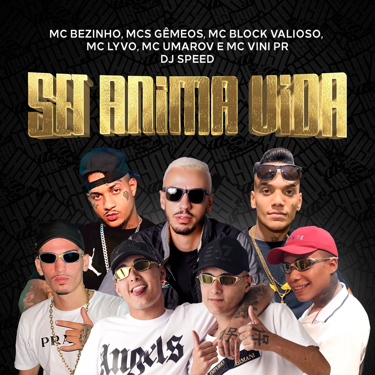 Set Anima Vida (feat. Mc lyvo, Mc Umarov, MC Vini PR & Mc Blok Valioso) - Single by MCs Gêmeos, DJ Speed & MC Bezinho album cover