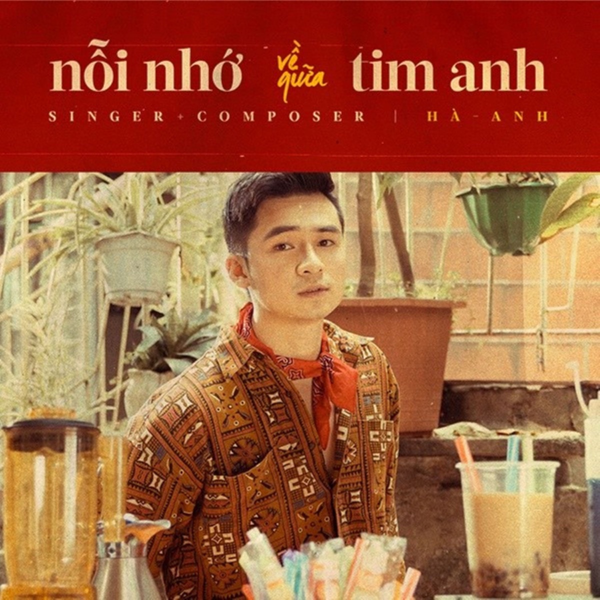Nỗi Nhớ Về Giữa Tim Anh - Single by Ha Anh album cover