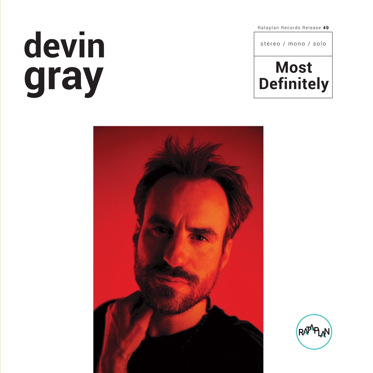 Most Definitely by Devin Gray album cover