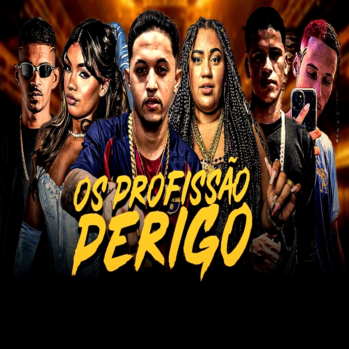 Os Profissão Perigo - Single by Mc Mila, eo dmenor, danyllo problema, Mc Mylla & Belga album cover