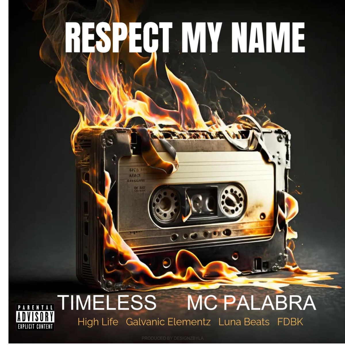 Respect my name (feat. Mc Palabra) - Single by Timeless Galvanic album cover