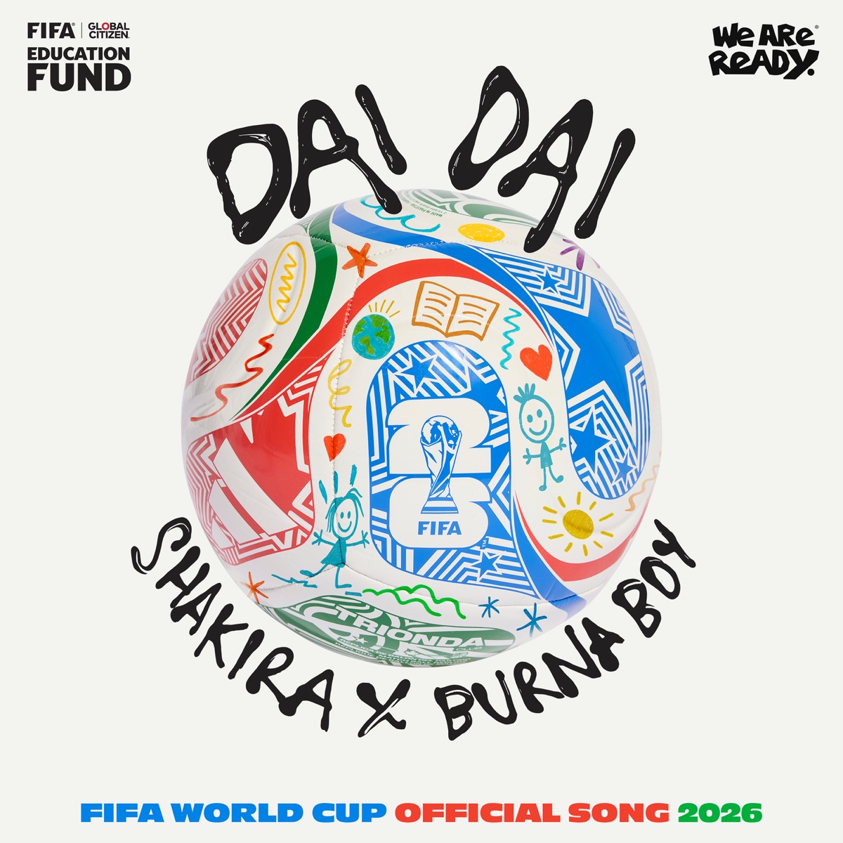 Dai Dai - Single by Shakira & Burna Boy album cover