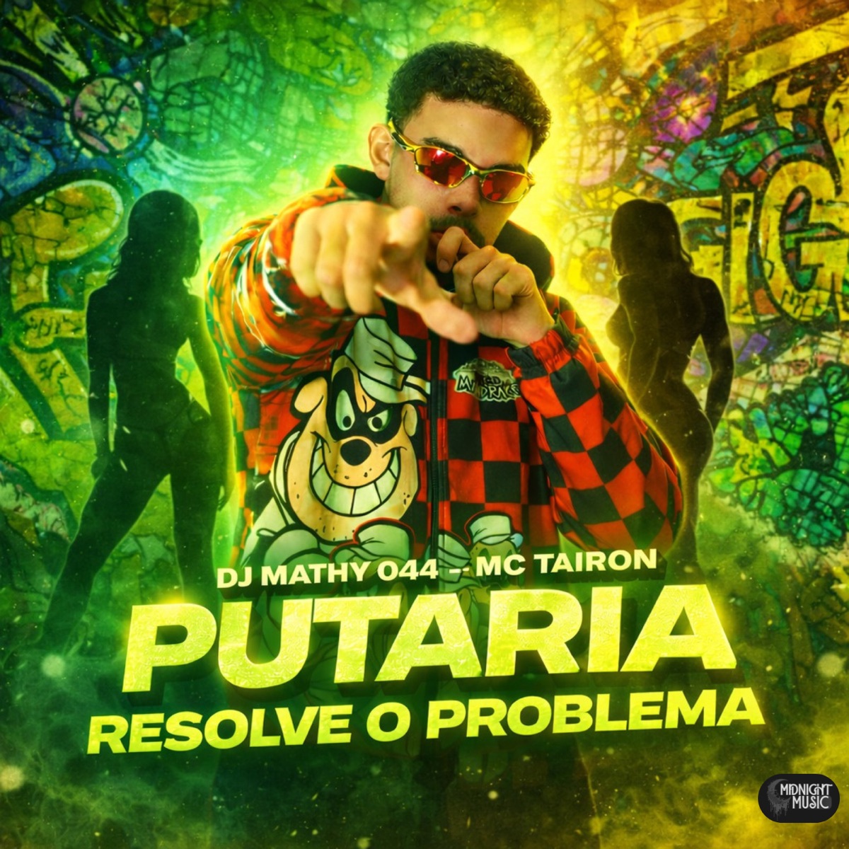 Putaria Resolve o Problema (feat. MC Tairon) - Single by dj mathy 044 & MIDNIGHT PM album cover