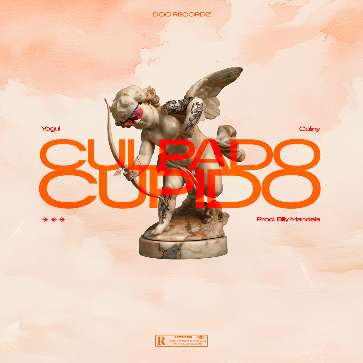 Culpado Cupido (feat. Coliny & Dj Billy Mandela) - Single by Yogui album cover