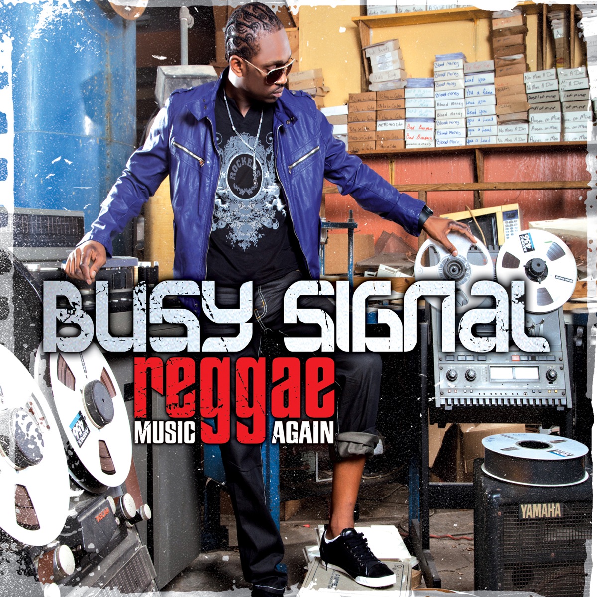 REGGAE Music Again by Busy Signal album cover