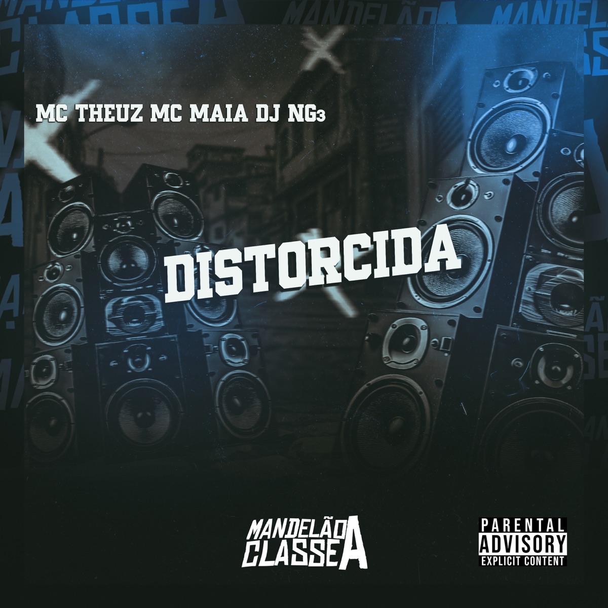 Distorcida - Single by MC Theuz & MC Maia album cover