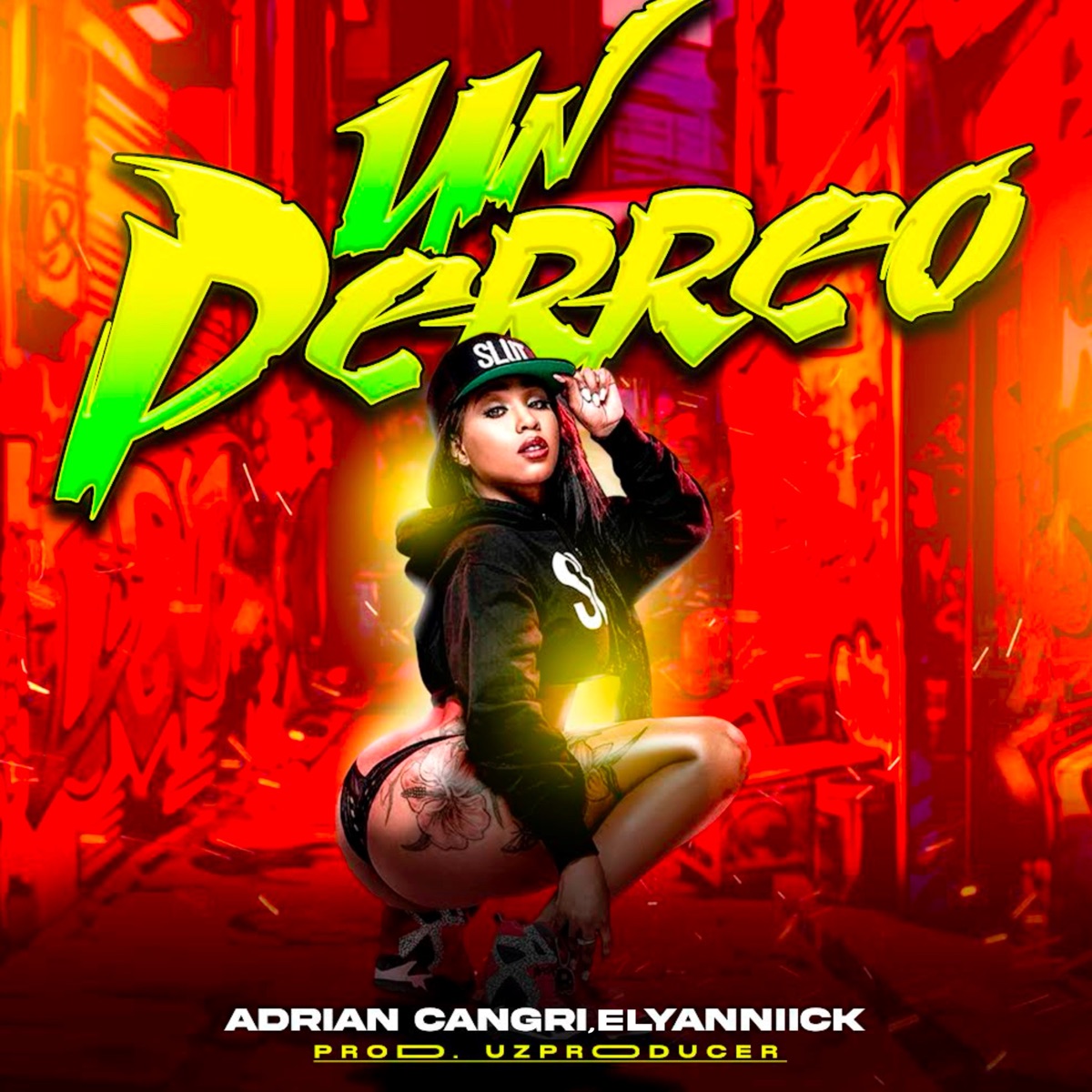Un Perreo - Single by Adrian Cangri & El Yanniick album cover