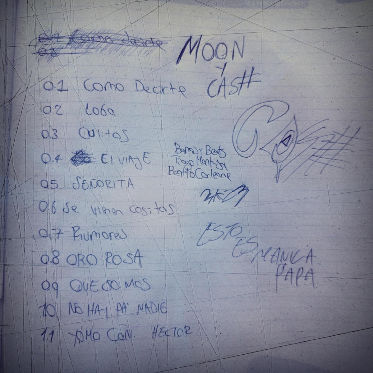 MOON Y CASH by Tiago Montoya album cover