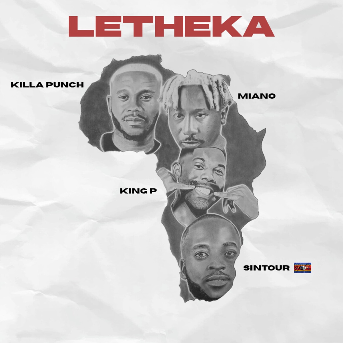 Letheka (feat. Miano & Killapunch) - Single by Sintour & King P album cover