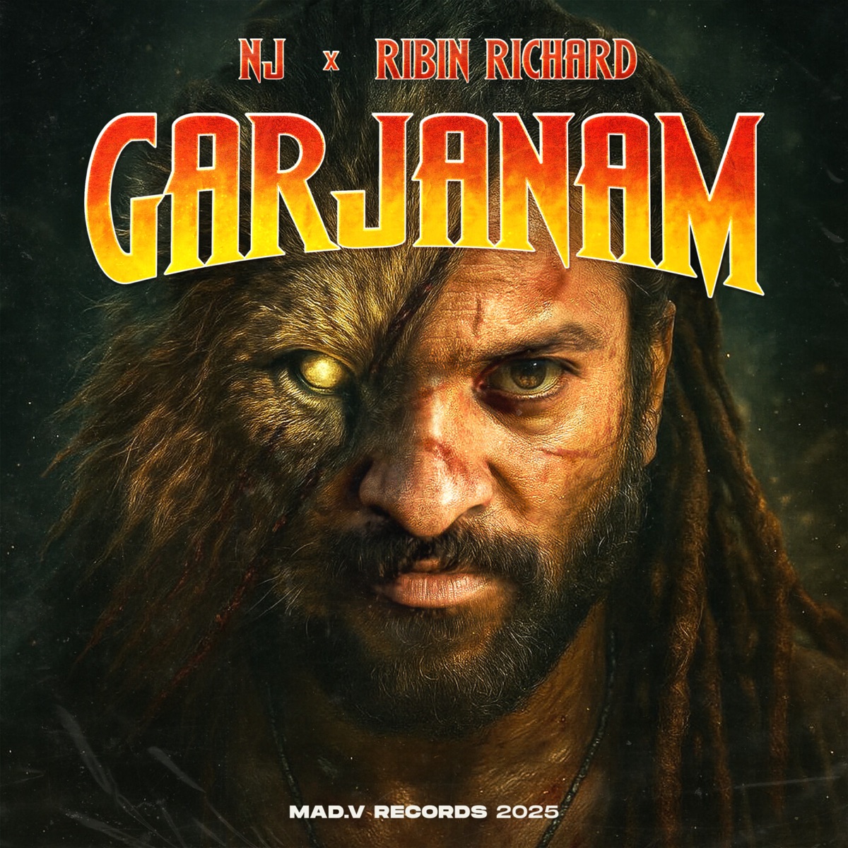 GARJANAM - Single by NJ & Ribin Richard album cover
