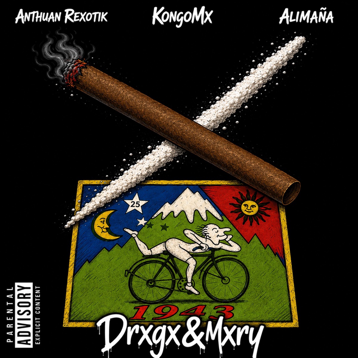 Drxgx&Mxry (feat. KongoMx & Alimaña) - Single by Anthuan Rexotik & Ruedany album cover