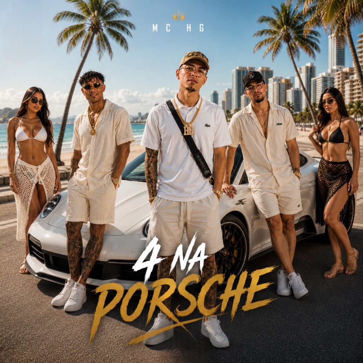 4 Na Porsche (feat. DJ TX BEATS & DJ IGU BEATS) - Single by MC HG album cover