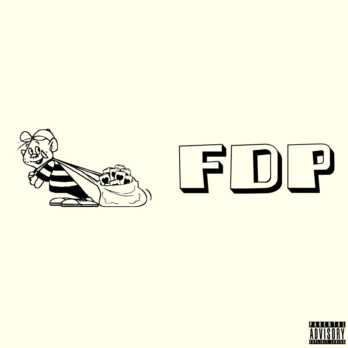 Fdp (feat. MATHZ) - Single by Lilo Balão album cover