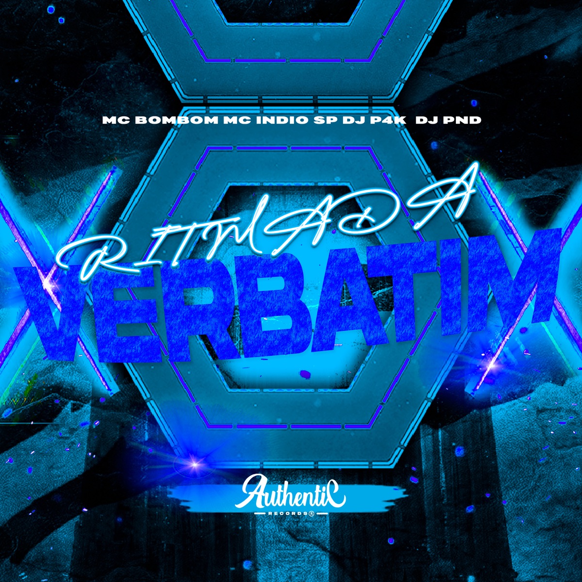 Ritmada Verbatim (feat. Mc indio sp) - Single by DJ PND, DJ P4K & Mc Bombom album cover
